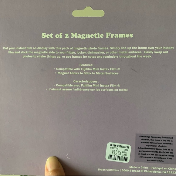 Set of two magnetic frames - Picture 3 of 3